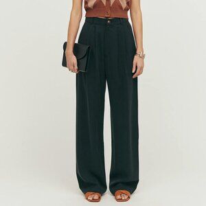 Reformation Mason High Waist Wide Leg Pants 2